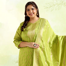 ”womens-plus-size-light-green-dola-silk-jacquard-work-kurta-set-with-dupatta-fdwset00078-COLOR”