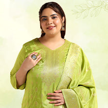 ”womens-plus-size-light-green-dola-silk-jacquard-work-kurta-set-with-dupatta-fdwset00078-STYLE”