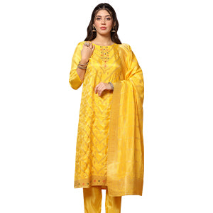 ”women-s-yellow-dola-silk-jacquard-work-kurta-set-with-dupatta-fdwset00086-A”