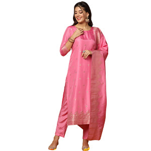 ”women-s-baby-pink-jacquard-kurta-and-pant-set-with-dupatta-fdwset00091-A”