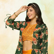”women-s-embroidered-crop-top-and-palazzo-set-with-floral-printed-shrug-fdwset00063-STYLE”