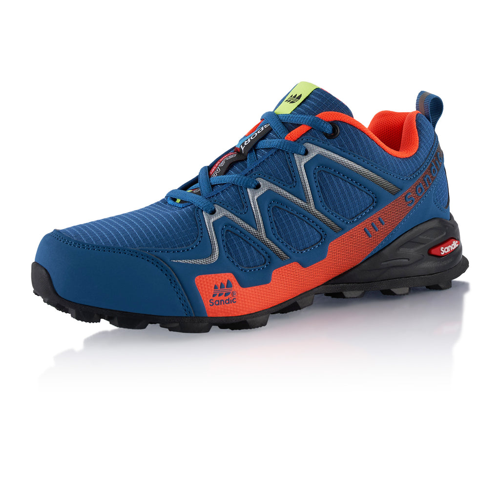 Wanderschuhe leichte Trekkingschuhe – Blau-Orange