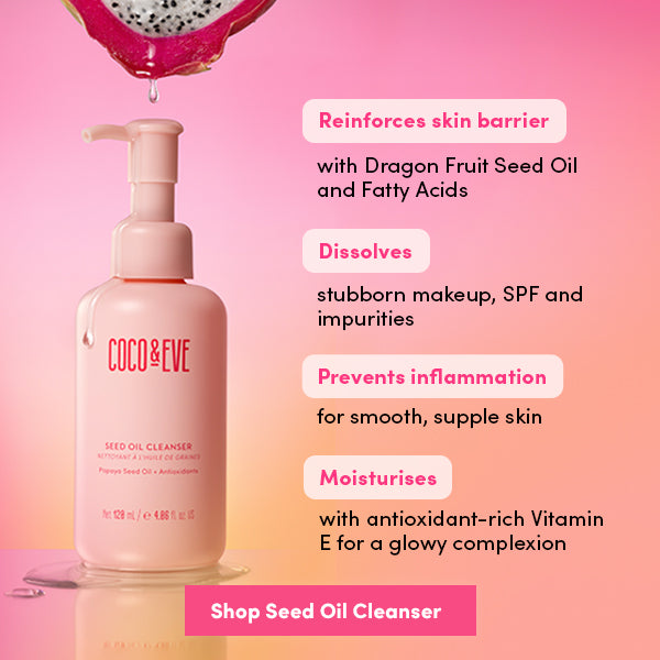 An image featuring Seed Oil Cleanser benefits. Shop now