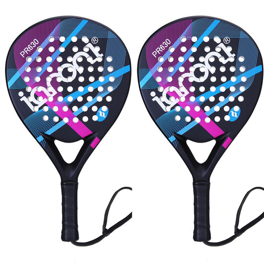 GRANDCOW Tennis Paddle Racket Padel Carbon Fiber Surface with EVA Memory  Flex Foam Core Diamond Shape POP Paddle Rackets