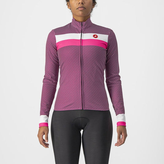 Louis Garneau Women's Premium Art Bike Jersey, Flower Pink / M