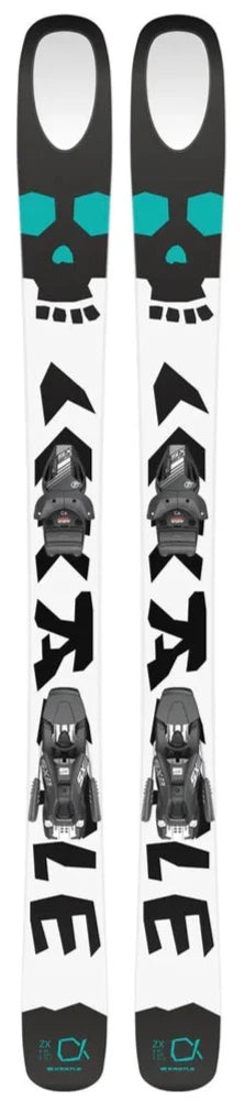 Kastle ZX Alpha Juniors Ski & K7.5 Jrs GW Binding 2024 - Gear West - Kastle Skis