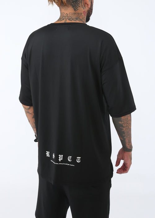 Dry R Over Size Long Tee [ash gray] – RSPCT