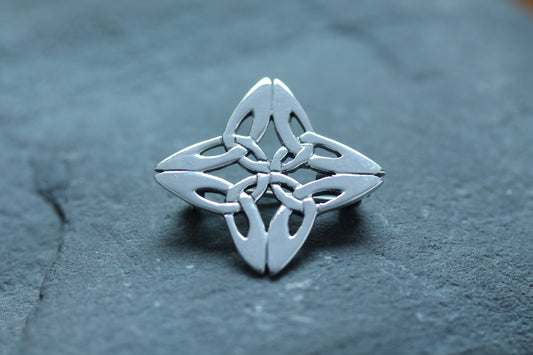 Triquetra Ring - Complexed Trinity Knot – Celtic Design Scotland