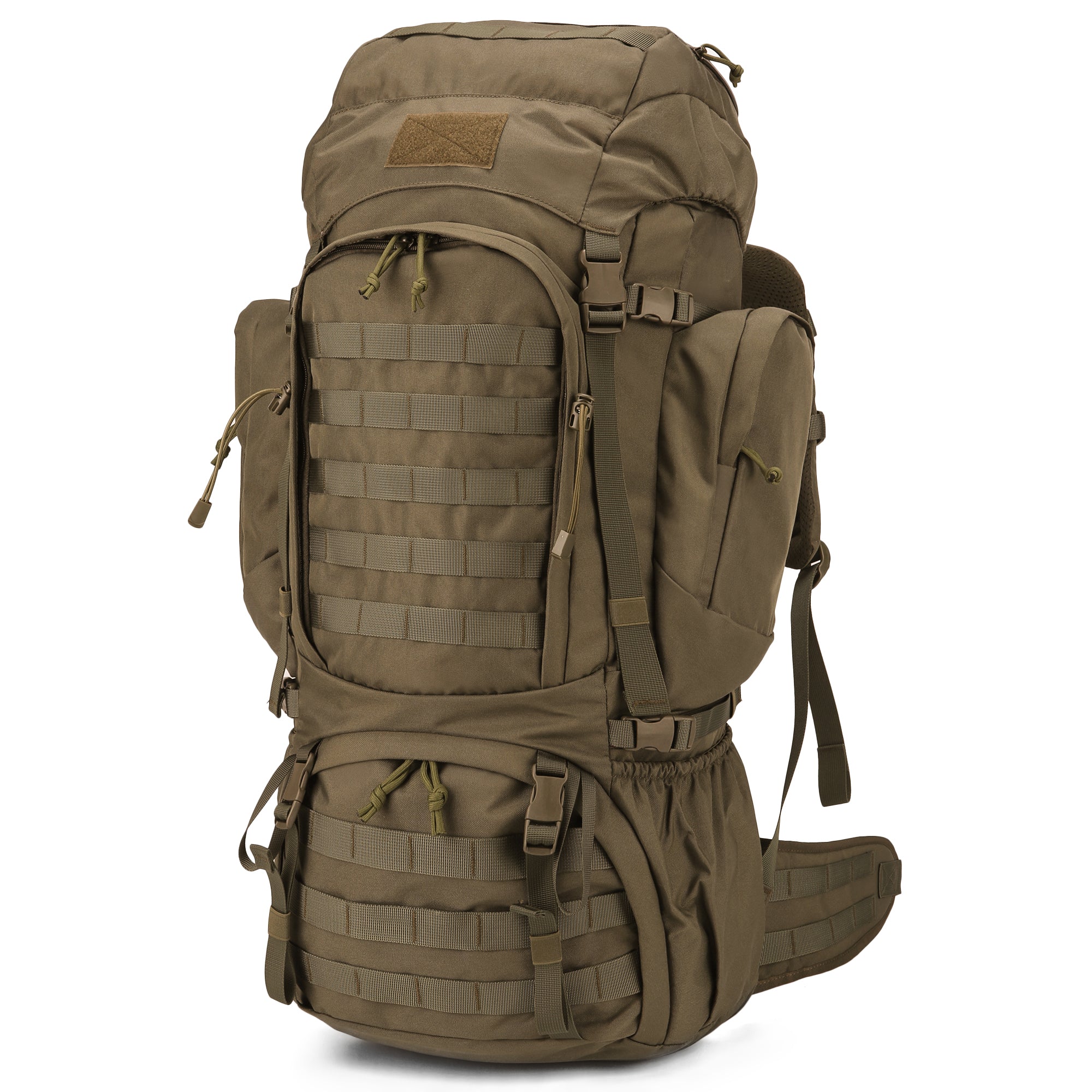 Mardingtop 60L Molle Hiking Internal Frame Backpacks with Rain Cover ...