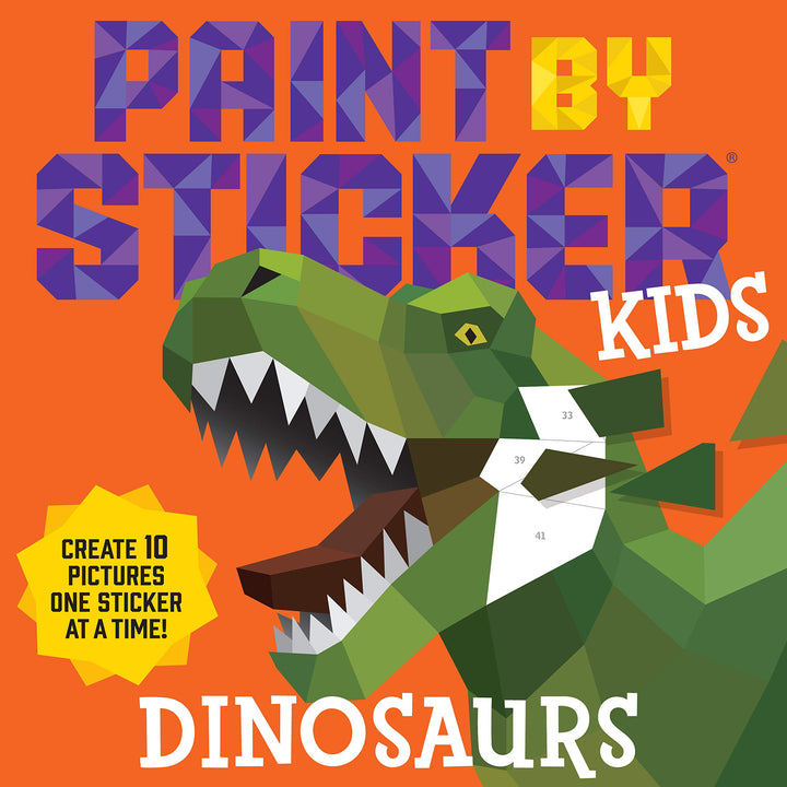 Paint by Stickers Dino Book available at The Children's Museum Store