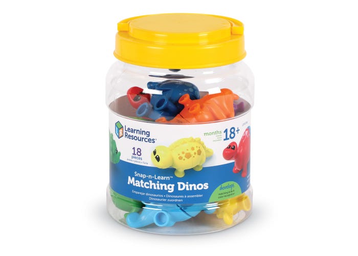 Snap ‘N’ Learn Matching Dinos available in The Children's Museum Store.