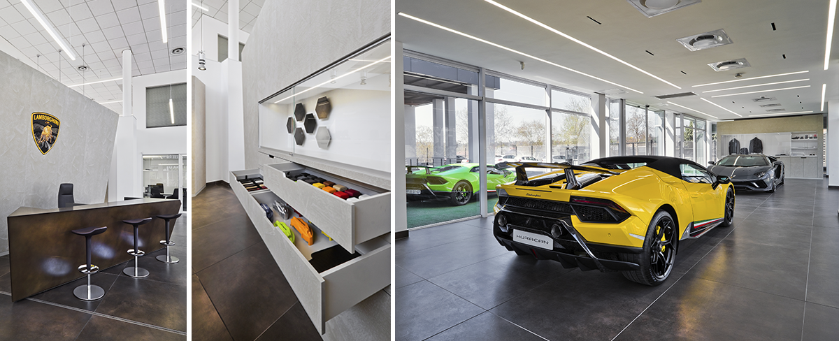 Lamborghini Johannesburg Lighting by Rubicon