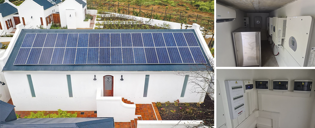 Stellenbosch Estate Solar solution by Rubicon