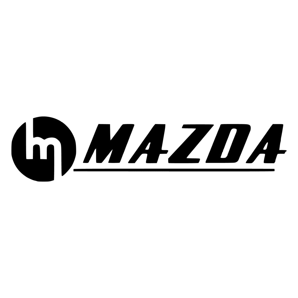 Retro Mazda Logo Sticker Horizontal – TrackMiata