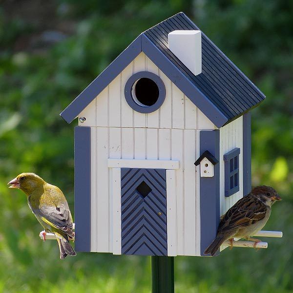 Wildlife Garden Vogelhuisje & Voederhuis - Wit