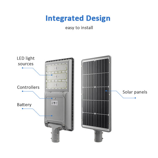 TIRA LED C/ PANEL SOLAR - ALL Import
