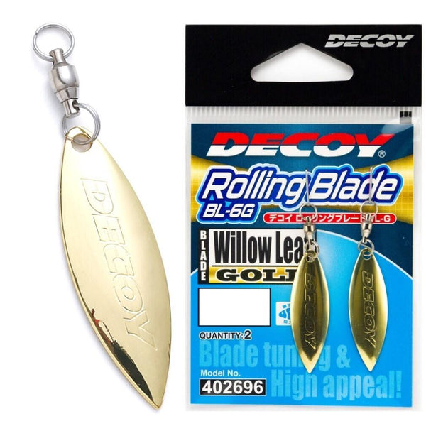Decoy Y-S21 Rolling Blade Treble Hook 2 Pack –
