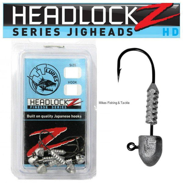 Tackle Tactics TT ChinlockZ Finesse Snagless Weedless Unweighted SWS Jig  Head Worm Hook