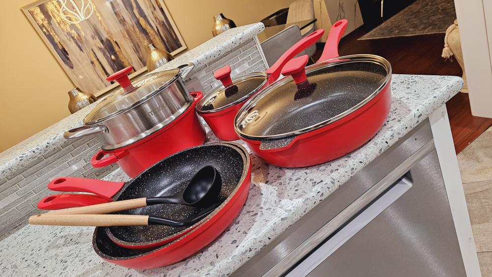 11 piece nonstick cookware set