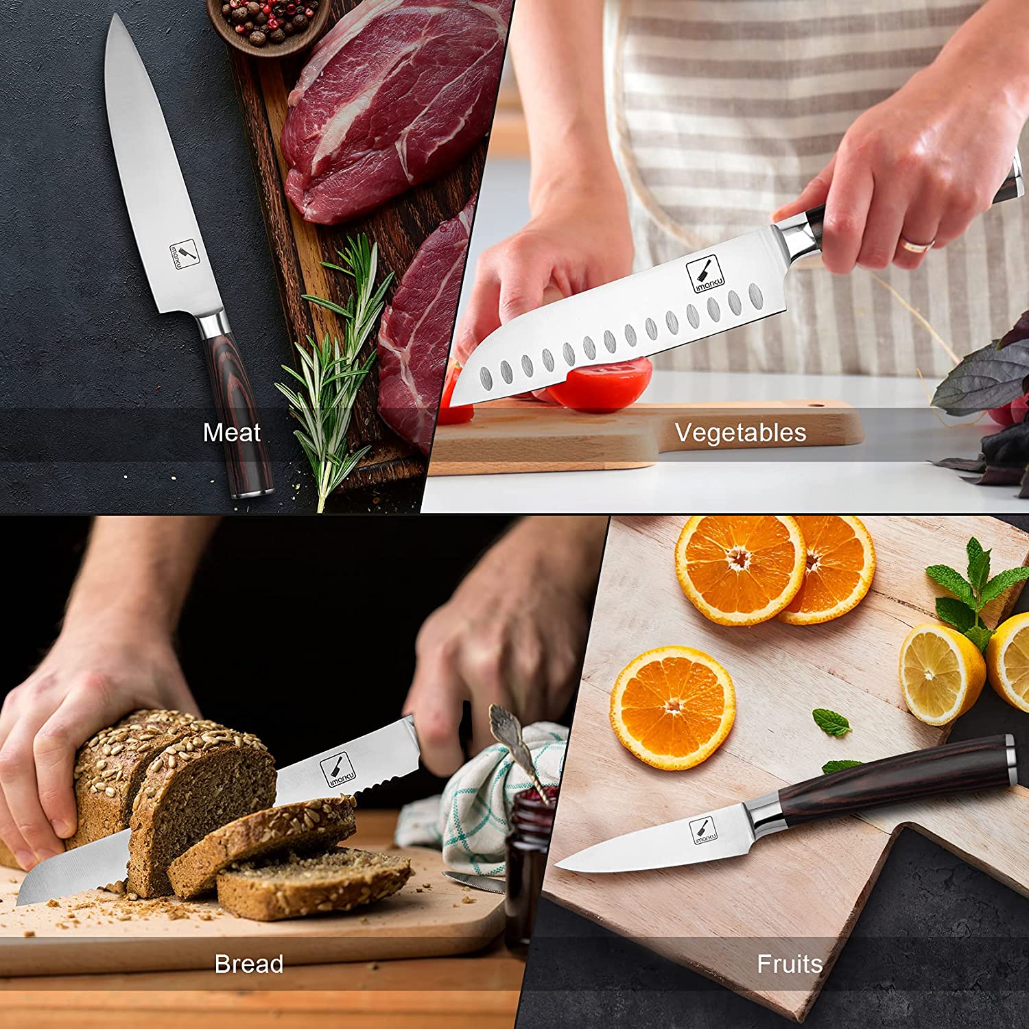 Complete Guide of Kitchen Knives and Uses