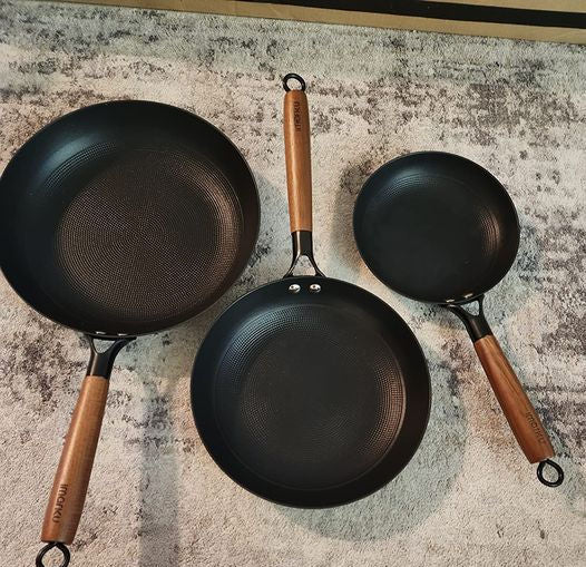 3-piece frying pan set