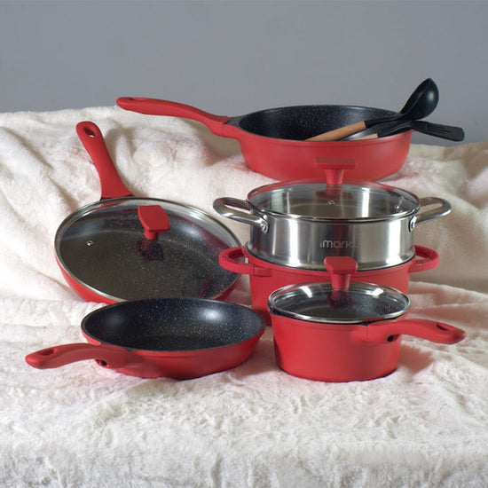 Imarku Introduces 3-Piece Nonstick Cast Iron Frying Pan Set for