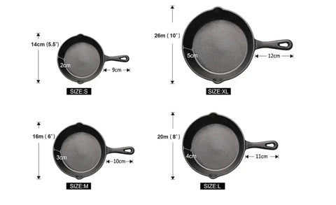 What Is the Standard Size of Frying Pans