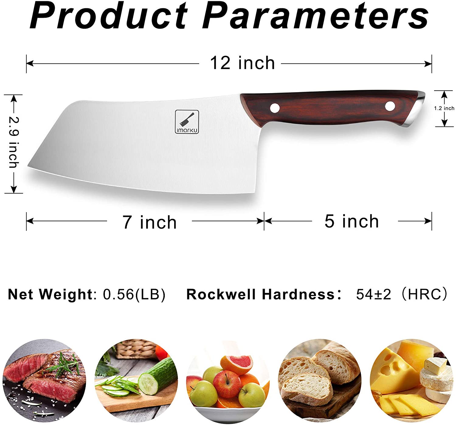 Chef's Knife - Precision and Versatility - 5Cr15Mov Stainless Steel –  Cleaver-Market