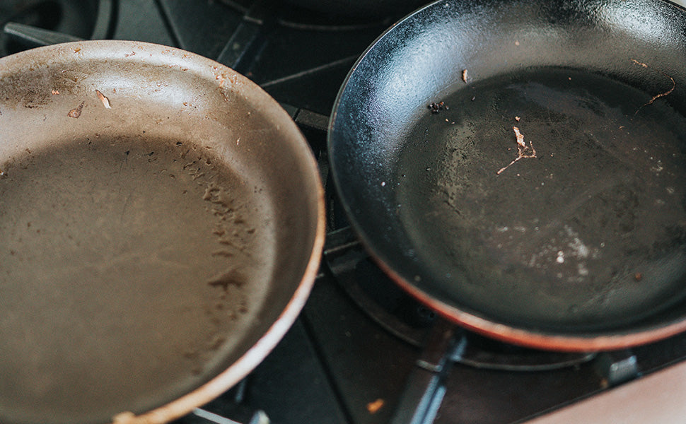 how to wash nonstick pan