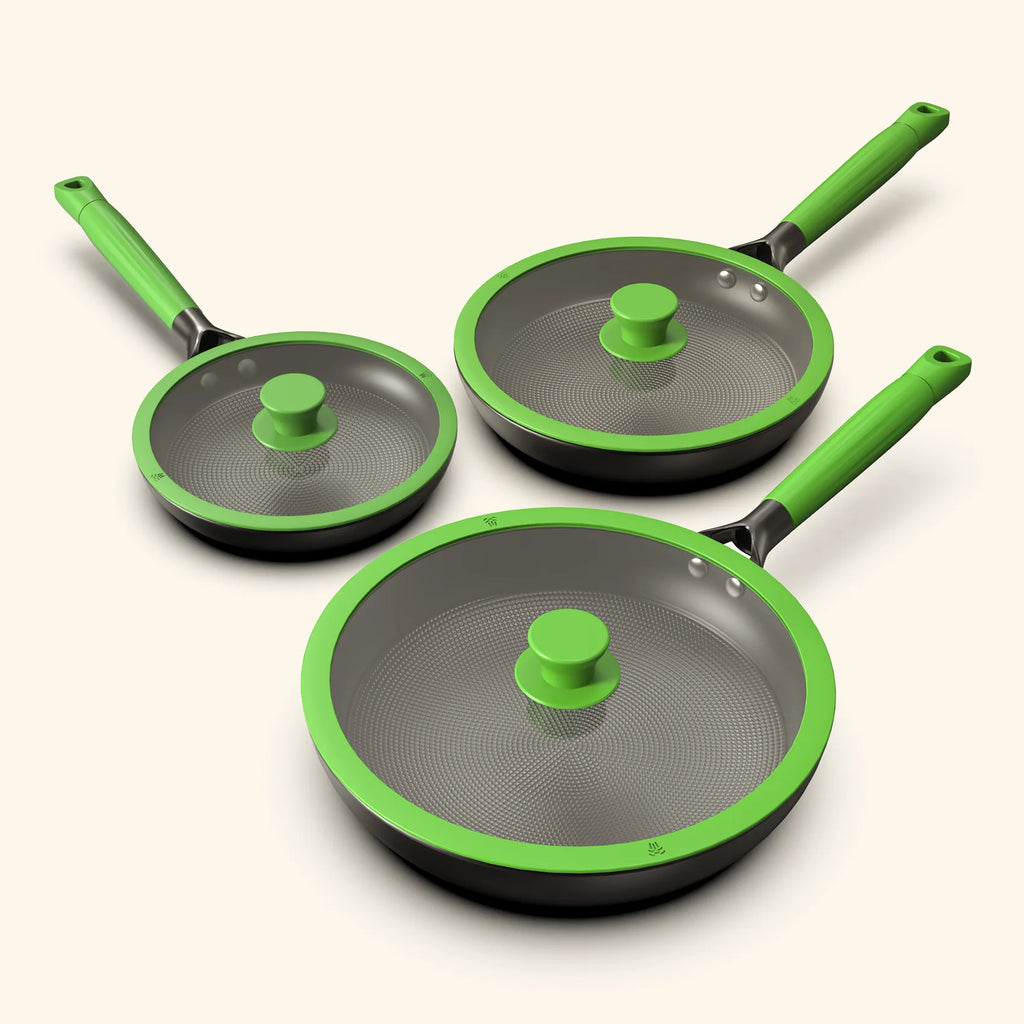 Unleash Flavor: Top-rated Frying Pans with Lid - 10 inch - IMARKU
