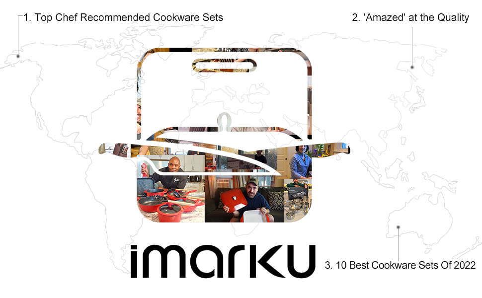 Achieve Perfection with imarku Nonstick Fry Pan Set - IMARKU