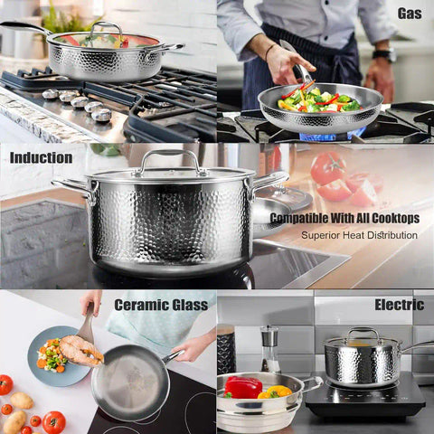 stainless steel cookware usage