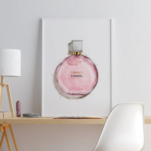 Pink Chanel ad  Chanel perfume Fragrance Perfume
