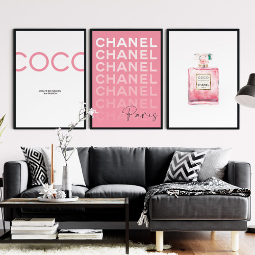 CHANEL Wall Decor In Home Décor Posters & Prints for sale