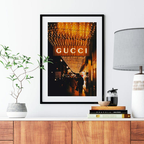 LV Building Fashion Poster  Fashion Wall Art – Postermod