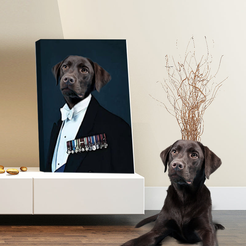 The Prince PhilpPaw-Custom Pet Canvas