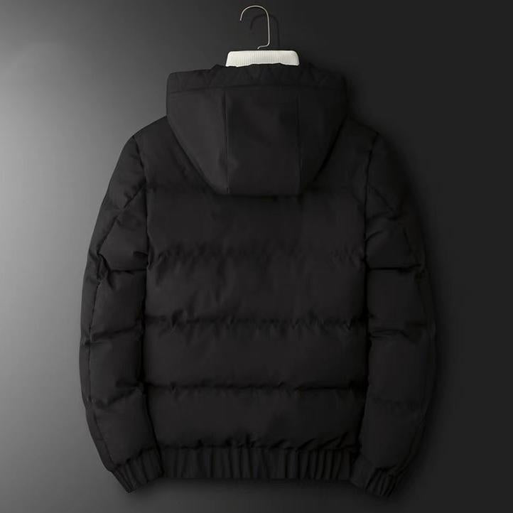 Men Balenciaga Fashion Classic Zipper Hooded Down Jackets Coat-1