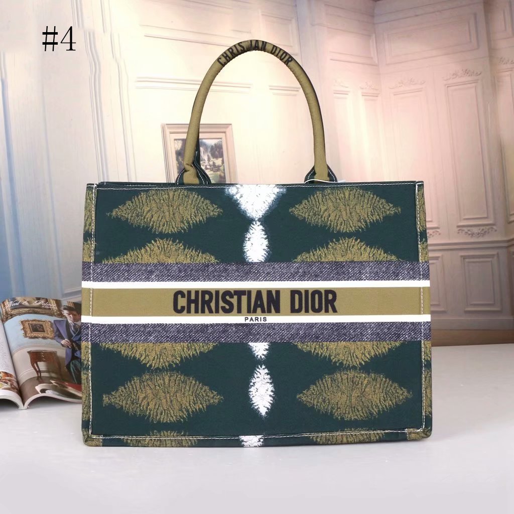 Dior all-match atmospheric shopping bag shoulder bag-2