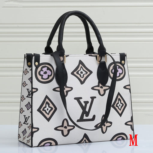 LV Louis Vuitton Newest Popular Women Leather Tote Crossbody Satchel Shoulder Bag Handbag-20