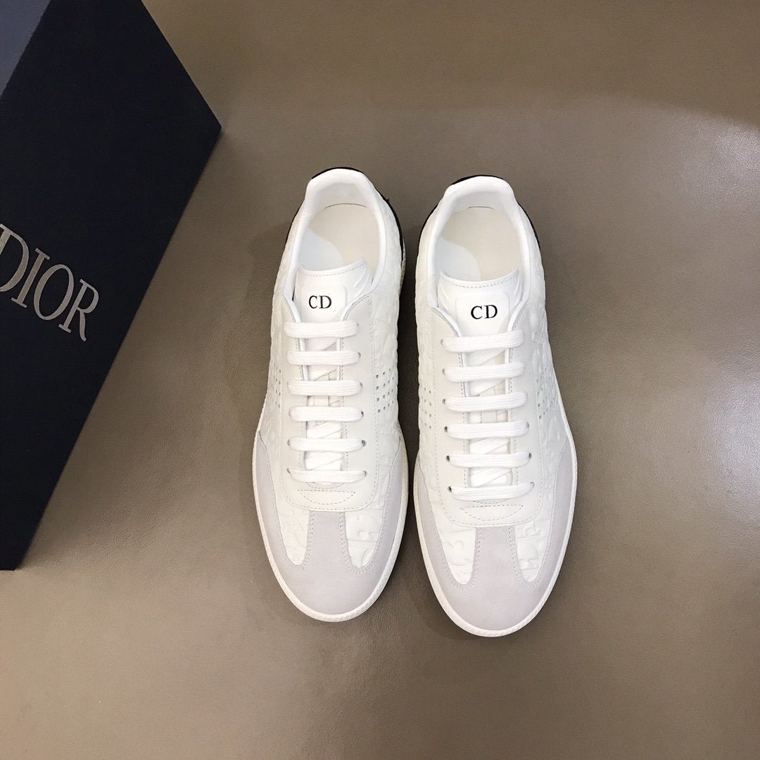 dior men fashion boots fashionable casual leather breathable sneakers-18