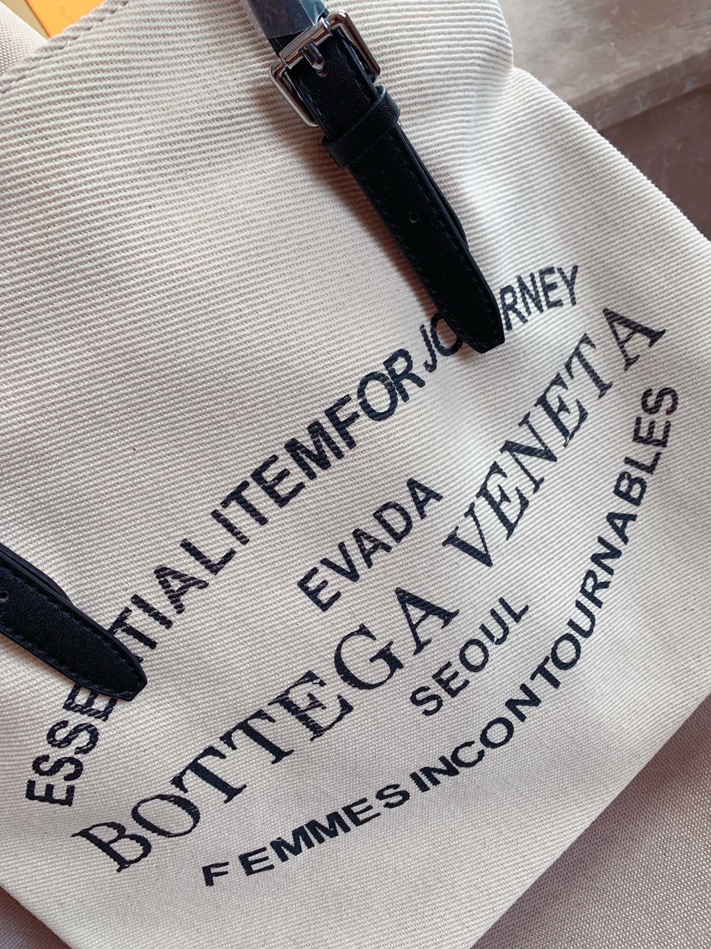BVLGARI New Women Shopping Bag Canvas Handbag Tote Shoulder Bag Satchel