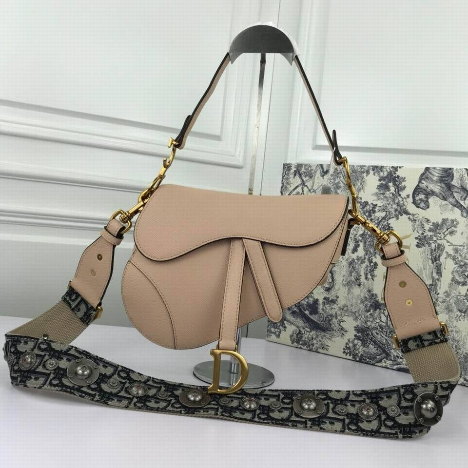 DIOR Fashion Women Shopping Bag Leather Shoulder Bag Crossbody Satchel-86