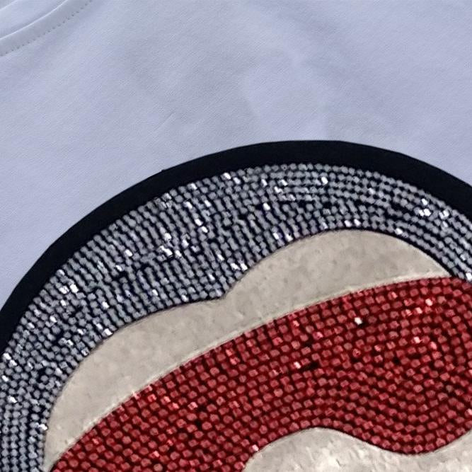 Men Fendi Fashion Casual Shirt Top Tee from sunshinegirlhot-74