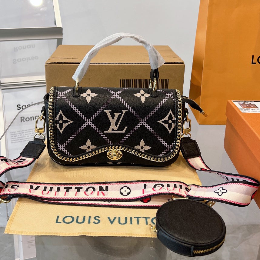 LV Louis Vuitton Fashion Ladies Handbag Shoulder Messenger Bag T
