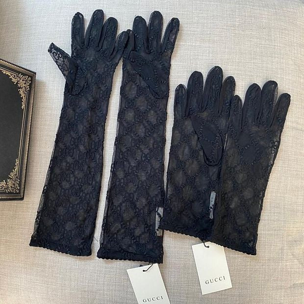 Dior GG Tulle gloves