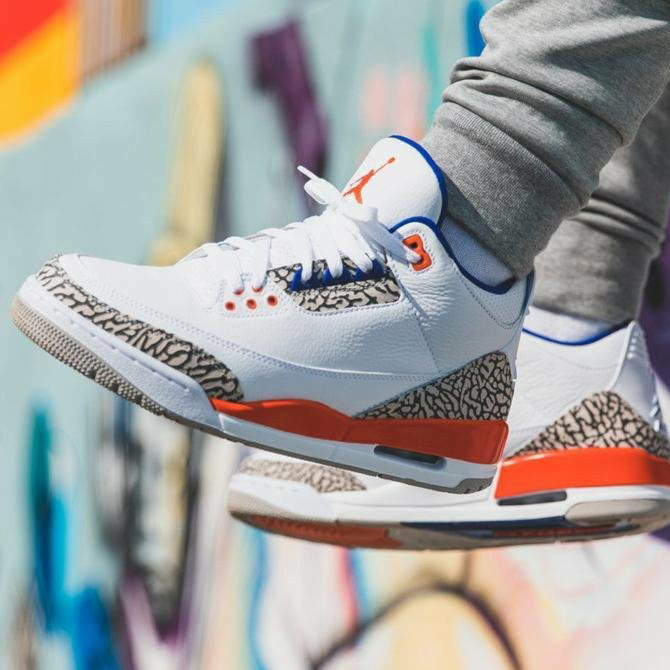 Men Nike Air Jordan 3 Retro Knicks Sneakers Shoes from