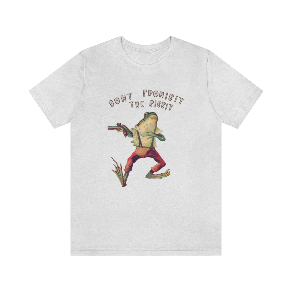 Don't Prohibit The Ribbit Retro Unisex T-Shirt – SummerLaundry