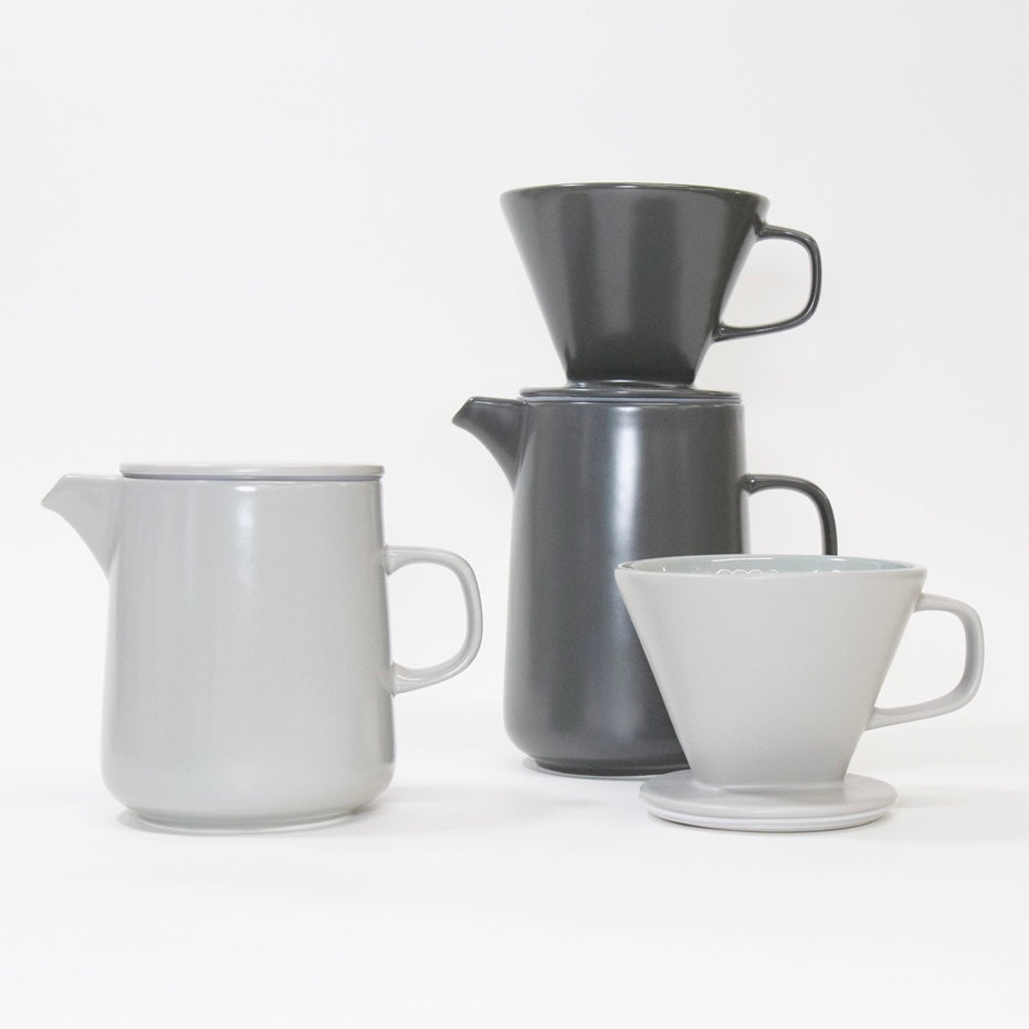 Handmade Ceramic Pour Over Coffee Set – AMĒNAH