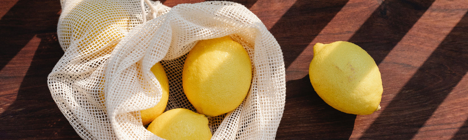 a bag of lemon