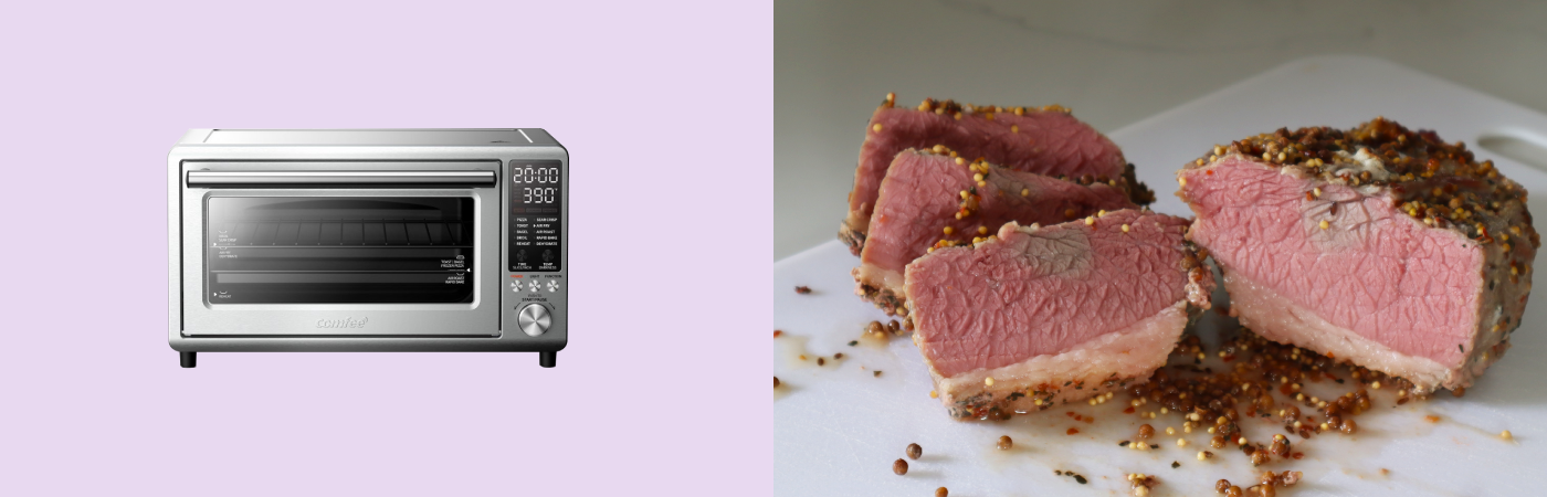 Corned Beef with Air Fryer Toaster Oven Combo